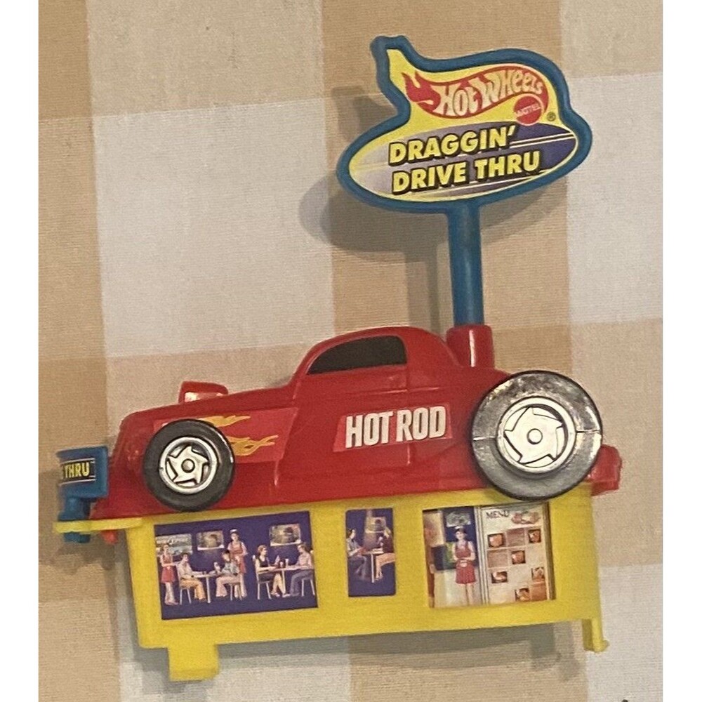 1999 Hot Wheels DRAGGIN DRIVE THRU Replacement Mini Action MAKE OFFER